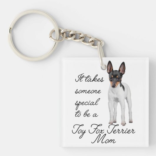 Speelgoed Fox Terrier Ma Sleutelhanger (Voorkant)