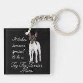 Speelgoed Fox Terrier Ma Sleutelhanger (Achterkant)