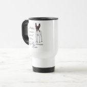 Speelgoed Fox Terrier Ma Travel Mug Reisbeker (Voorkant links)