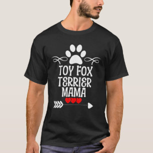 Speelgoed Fox Terrier Mama voor Moederdag Kerst T-shirt