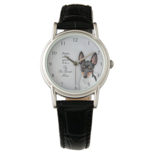 Speelgoed Fox Terrier Mama Watch Horloge (Voorkant)