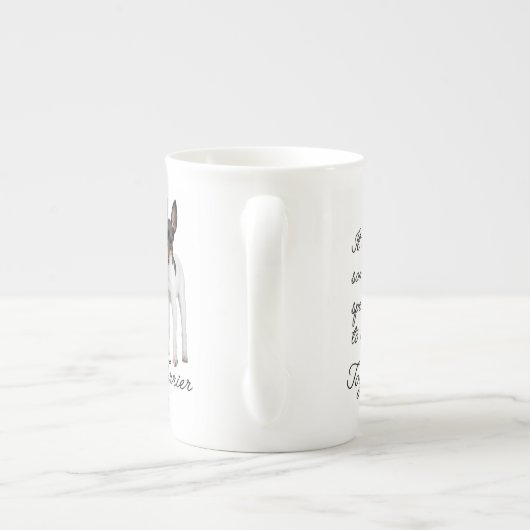 Speelgoed Fox Terrier Mom Bone China Mok (Achterkant)