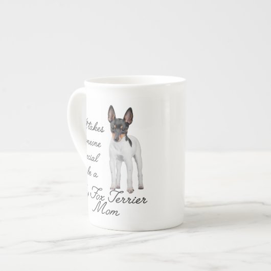 Speelgoed Fox Terrier Mom Bone China Mok (Links)