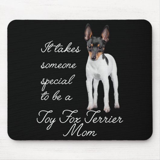 Speelgoed Fox Terrier Mousepad Muismat (Voorkant)