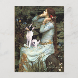 Speelgoed Fox Terrier - Ophelia Seated Briefkaart