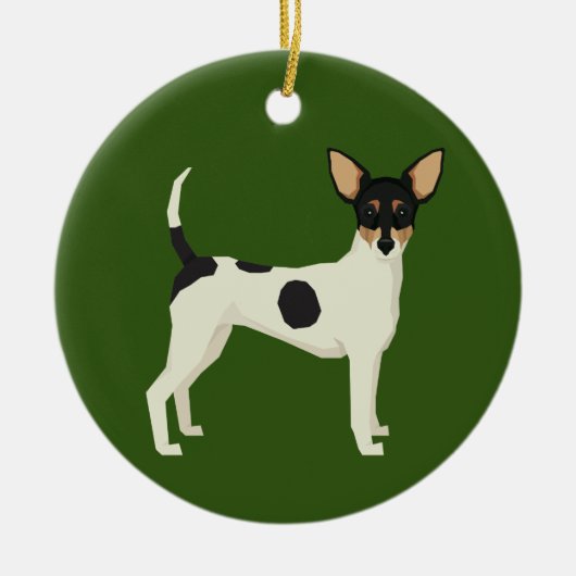 Speelgoed Fox Terrier Ornament (Voorkant)