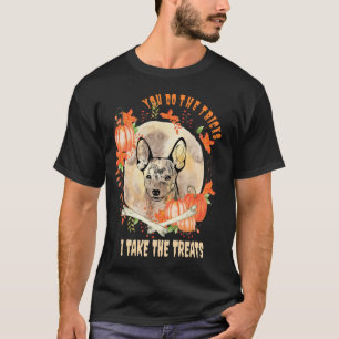 Speelgoed Fox Terrier Owner Halloween Pumpkin Humo T-shirt