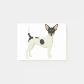 Speelgoed Fox Terrier Post-it® Notes (Voorkant)
