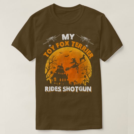 Speelgoed Fox Terrier Ride Shotgun Speelgoed Fox T T-shirt (Design voorkant)