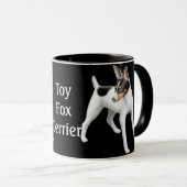 Speelgoed Fox Terrier Ringer Mok (Voorkant rechts)