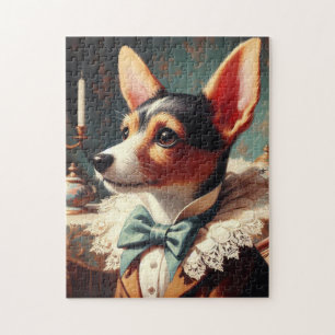 Speelgoed Fox Terrier schilderij Legpuzzel