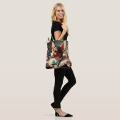  Speelgoed Fox Terrier schilderij Tote Bag (Op model)