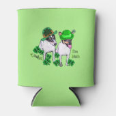 Speelgoed Fox Terrier St Patricks Day Blikjeskoeler (Voorkant)