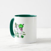 Speelgoed Fox Terrier St Pattys Mok (Voorkant links)