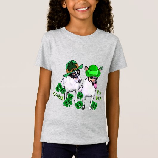 Speelgoed Fox Terrier St Pattys T-shirt (Voorkant)