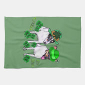 Speelgoed Fox Terrier St Pattys Theedoek (Horizontaal)