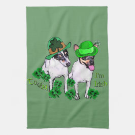 Speelgoed Fox Terrier St Pattys Theedoek