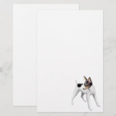 Speelgoed Fox Terrier Stationery Briefpapier (Voorkant / Achterkant)