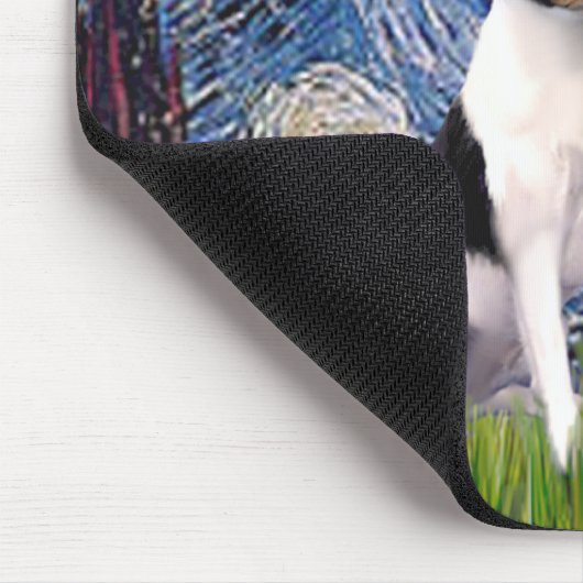 Speelgoed Fox Terrier - Sterrennacht Muismat (Hoek)