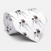 Speelgoed Fox Terrier Stropdas (Opgerold)