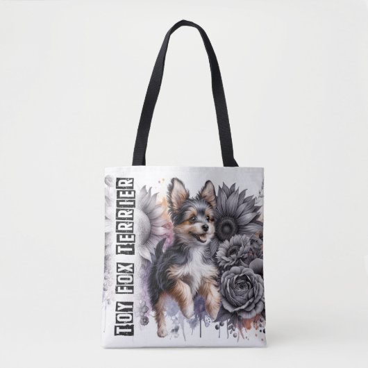 Speelgoed Fox Terrier Tote Bag (Voorkant)