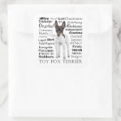 Speelgoed Fox Terrier Traits Stickers (Tas)