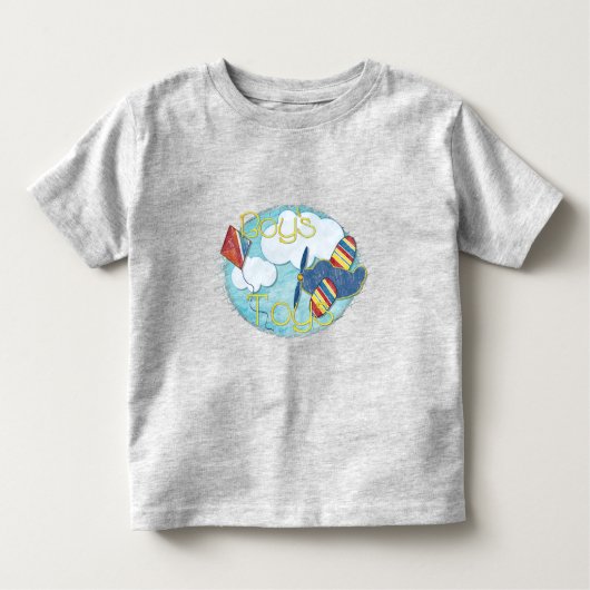 Speelgoed, gemengd media kinder shirts (Voorkant)