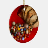 Speelgoed - Gevonden mijn knikkers Keramisch Ornament (Rechts)