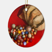 Speelgoed - Gevonden mijn knikkers Keramisch Ornament (Links)