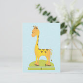 Speelgoed Giraffee Briefkaart (Staand voorkant)