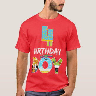 Speelgoed Grappig 4e Verjaardagsverhaal bday cadea T-shirt
