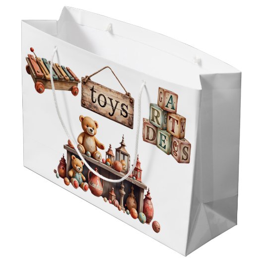  speelgoed groot cadeauzakje (Achterkant Gekanteld)