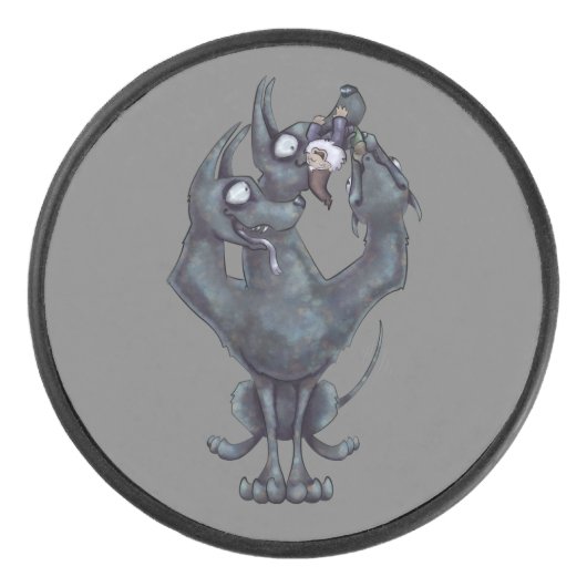 Speelgoed Hockey Puck (Voorkant)