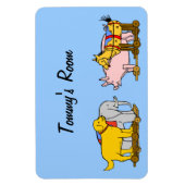  Speelgoed Hond, Paarden, Varkens, olifant Magneet (Verticaal)