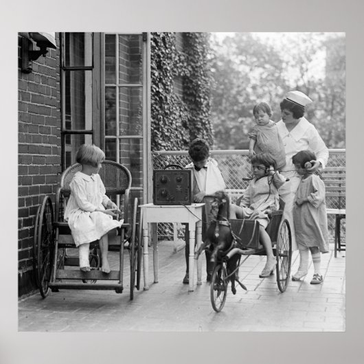 Speelgoed Horse Drawn Wagon, jaren 20 Poster (Voorkant)