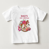 Speelgoed Horse Poinsettia Eerste Kerstdag