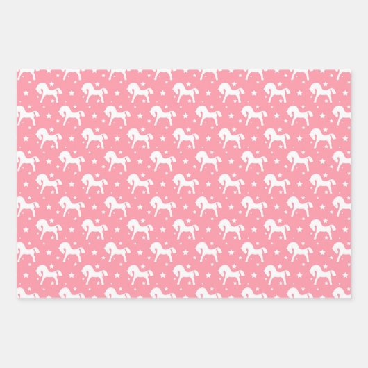 Speelgoed Horses Wrapping Paper Sheet Set van 3 (Voorkant 3)