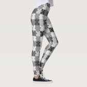 Speelgoed Jigzaag Puzzle Gray Tones Leggings (Rechts)