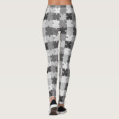 Speelgoed Jigzaag Puzzle Gray Tones Leggings (Achterkant)
