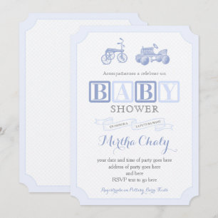  speelgoed Juguetes Baby shower Kaarten in het Spa