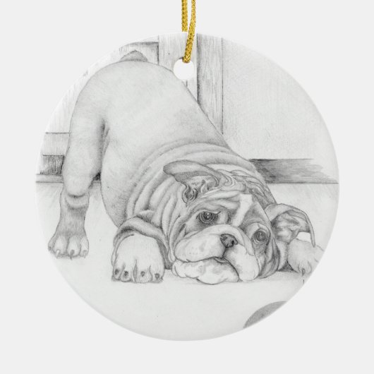 Speelgoed Keramisch Ornament (Voorkant)