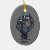 Speelgoed Keramisch Ornament (Achterkant)