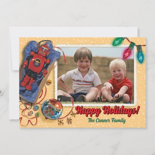 speelgoed Kerstkaarten Kaart (Voorkant)