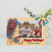 speelgoed Kerstkaarten Kaart (Staand voorkant)