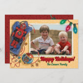 speelgoed Kerstkaarten Kaart (Voorkant / Achterkant)