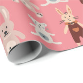 Speelgoed kinderen roze Teddy Bear Cadeaupapier (Rol Hoek)