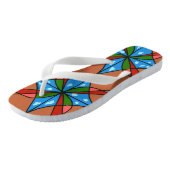 "Speelgoed Kite and Pinwheels" abstracte teenslipp Teenslippers (Schuin)