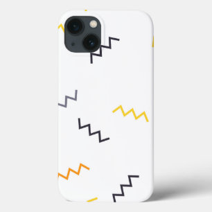 Speelgoed, kleurrijk, trendy, modern memphis zigza Case-Mate iPhone case
