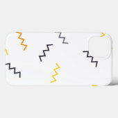 Speelgoed, kleurrijk, trendy, modern memphis zigza Case-Mate iPhone case (Achterkant (horizontaal))
