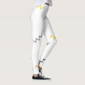 Speelgoed, kleurrijk, trendy, modern memphis zigza leggings (Rechts)
